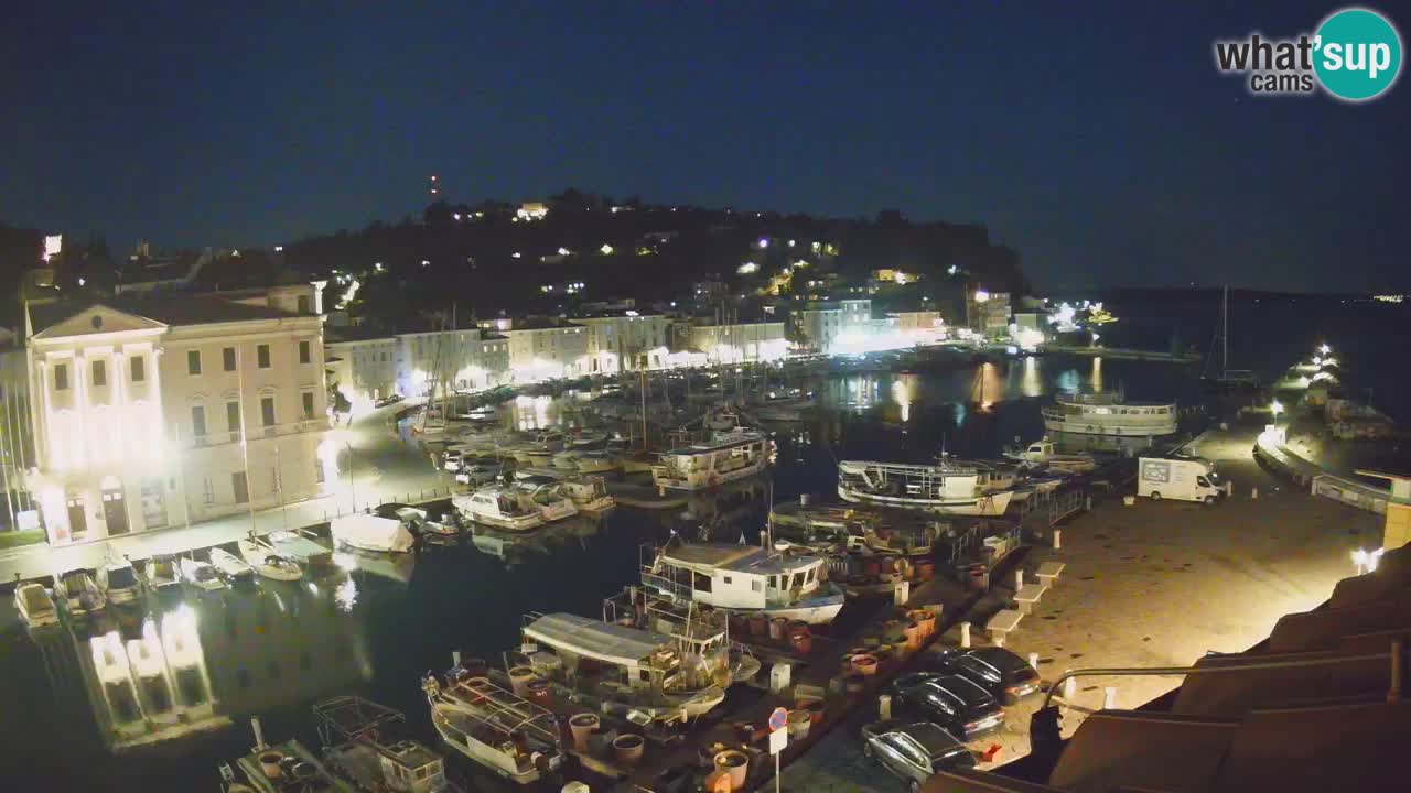 Web kamera uživo iz Pirana “Mandrač” – Nevjerojatan pogled uživo iz Ville Piranesi