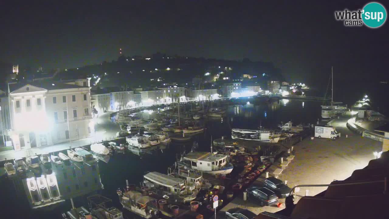 Cámara web en vivo desde Piran “Mandrač” – Increíble vista en vivo desde Villa Piranesi