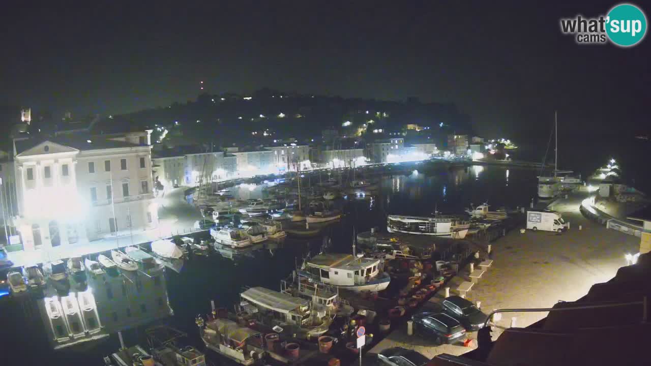 Cámara web en vivo desde Piran “Mandrač” – Increíble vista en vivo desde Villa Piranesi