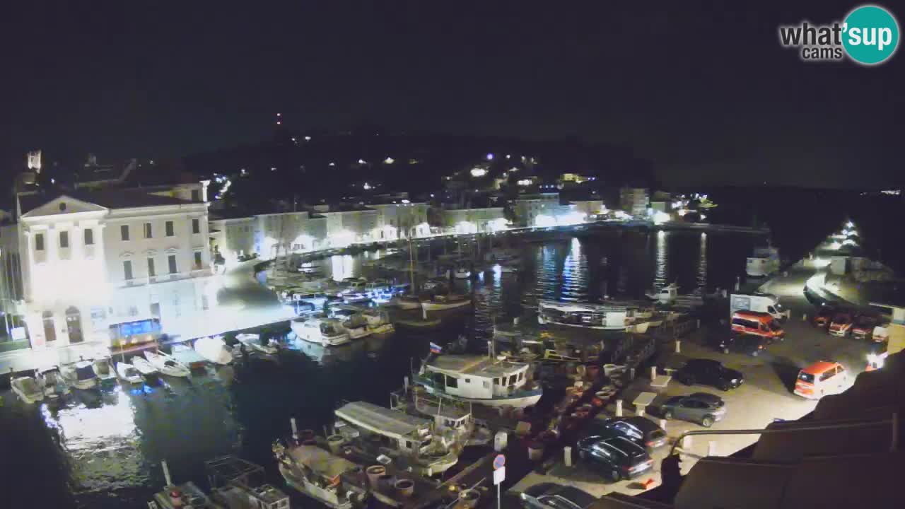 Live-Webcam aus Piran “Mandrač” – Erstaunliche Live-Ansicht von Villa Piranesi
