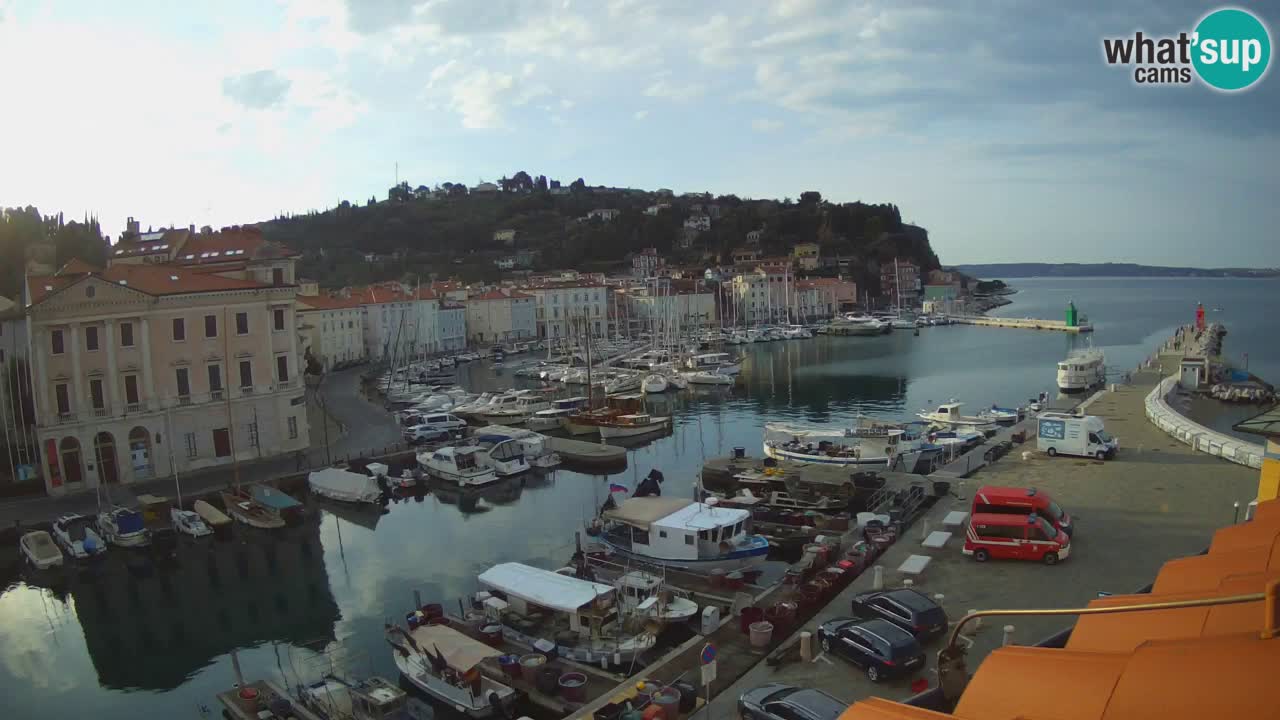 Web kamera uživo iz Pirana “Mandrač” – Nevjerojatan pogled uživo iz Ville Piranesi