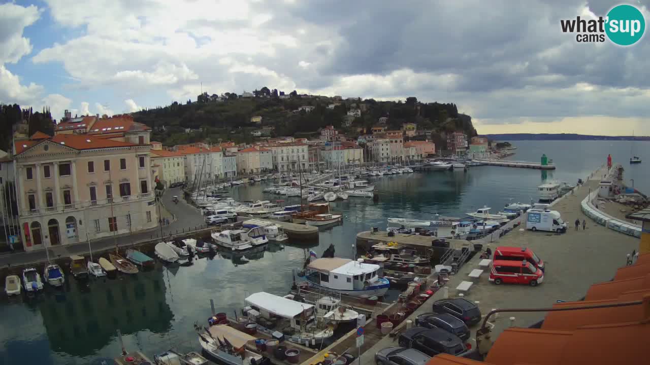 Live webcam from Piran “Mandrač” – Amazing live view from Villa Piranesi