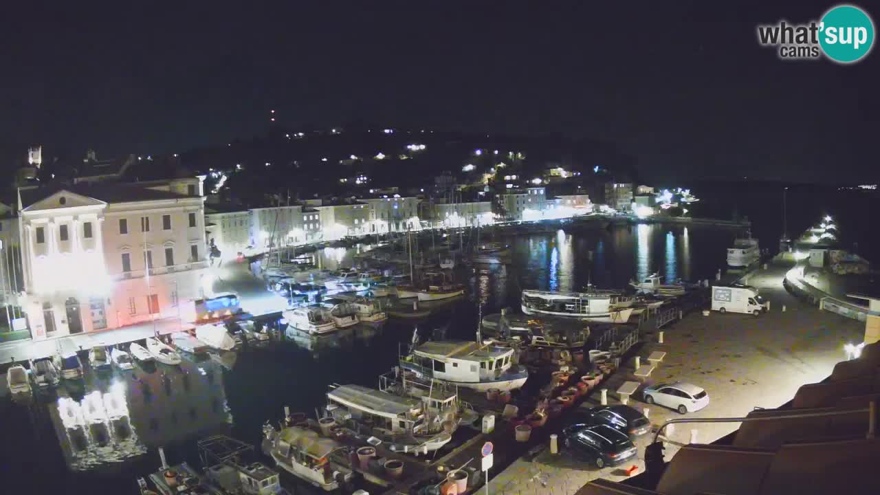 Live webcam from Piran “Mandrač” – Amazing live view from Villa Piranesi