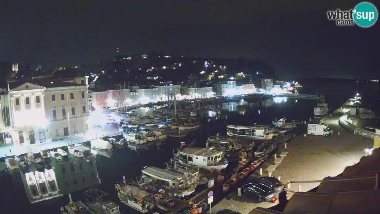 Live webcam from Piran “Mandrač” – Amazing live view from Villa Piranesi