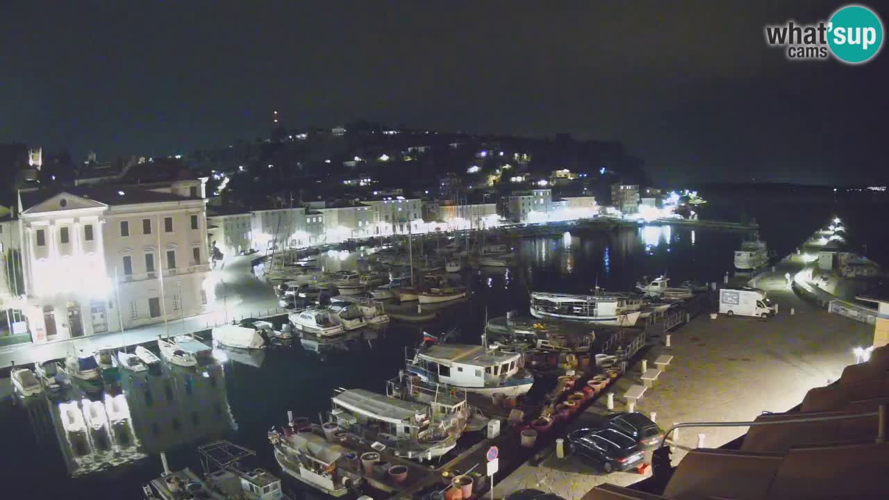 Live webcam from Piran “Mandrač” – Amazing live view from Villa Piranesi