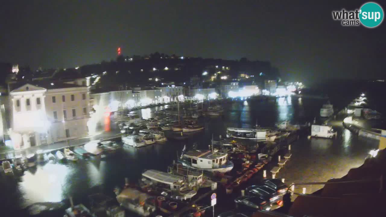 Live webcam from Piran “Mandrač” – Amazing live view from Villa Piranesi