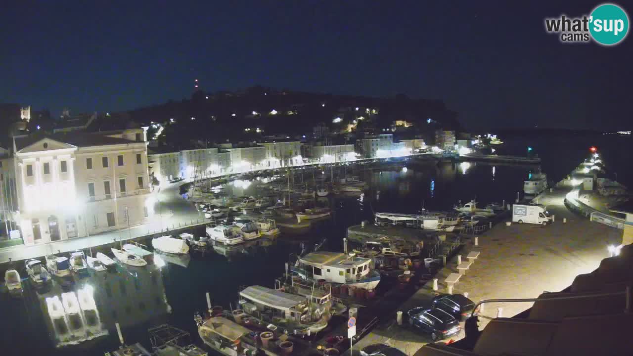 Live webcam from Piran “Mandrač” – Amazing live view from Villa Piranesi