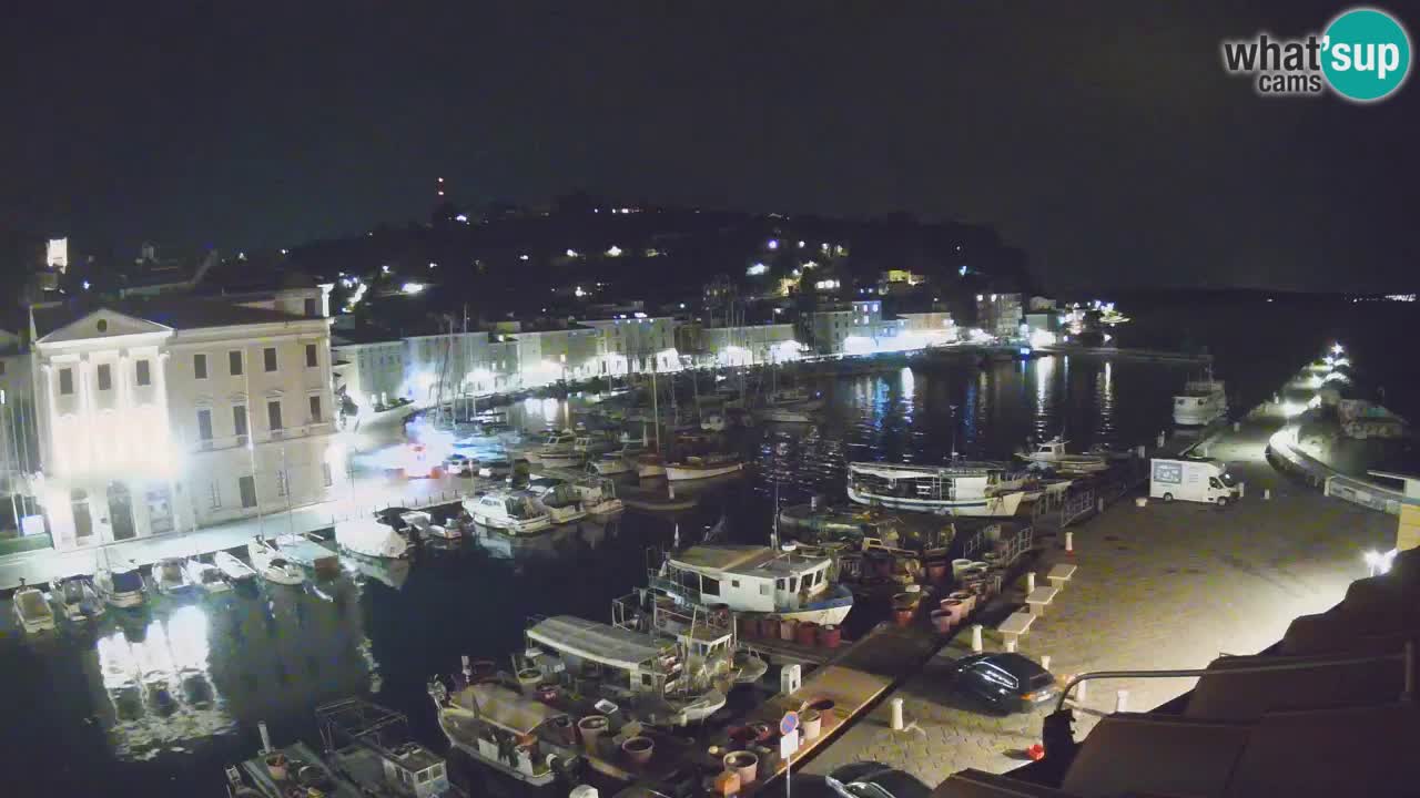 Live webcam from Piran “Mandrač” – Amazing live view from Villa Piranesi