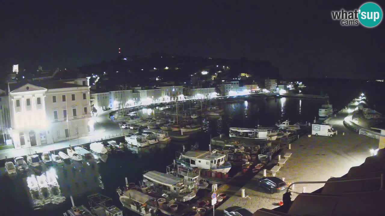 Live-Webcam aus Piran “Mandrač” – Erstaunliche Live-Ansicht von Villa Piranesi