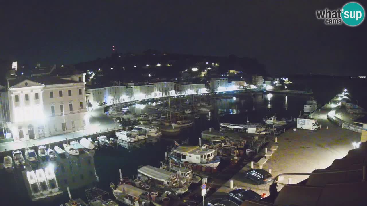 Live webcam from Piran “Mandrač” – Amazing live view from Villa Piranesi