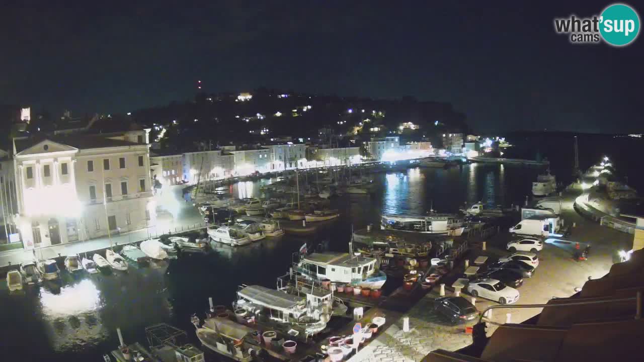 Live-Webcam aus Piran “Mandrač” – Erstaunliche Live-Ansicht von Villa Piranesi