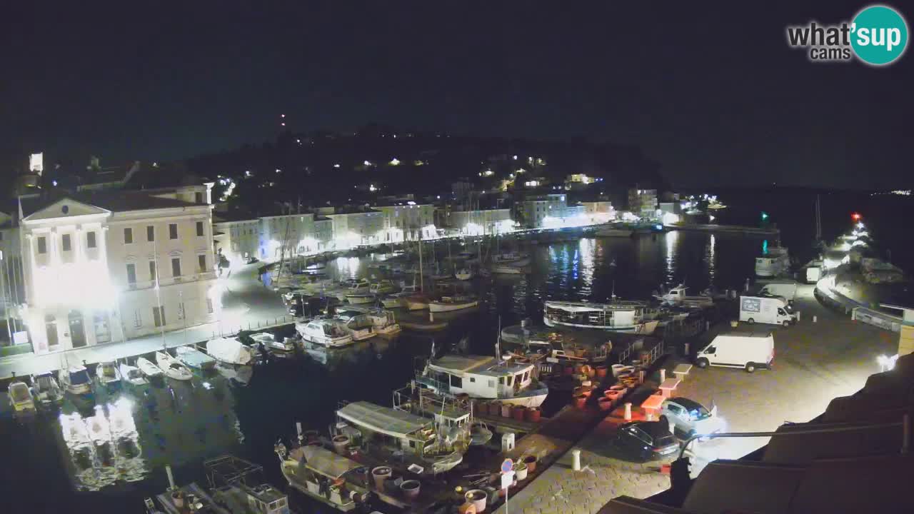 Live webcam from Piran “Mandrač” – Amazing live view from Villa Piranesi
