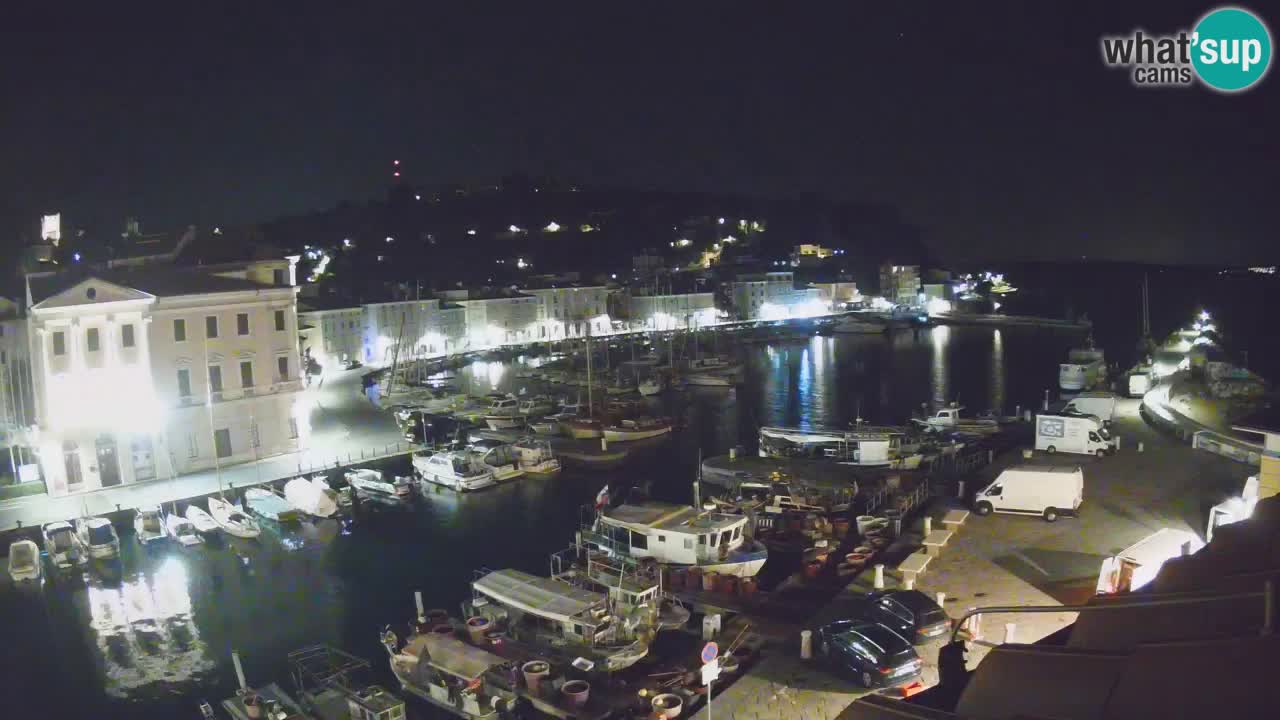 Live webcam from Piran “Mandrač” – Amazing live view from Villa Piranesi