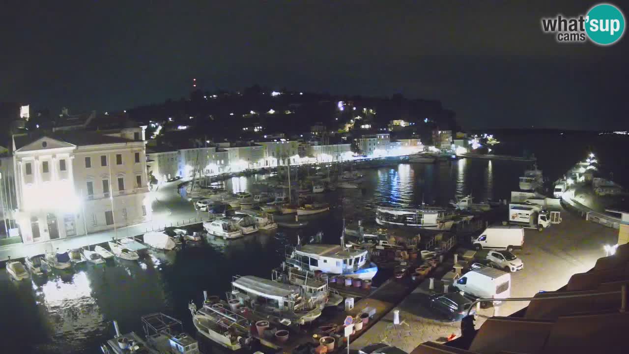 Live-Webcam aus Piran “Mandrač” – Erstaunliche Live-Ansicht von Villa Piranesi