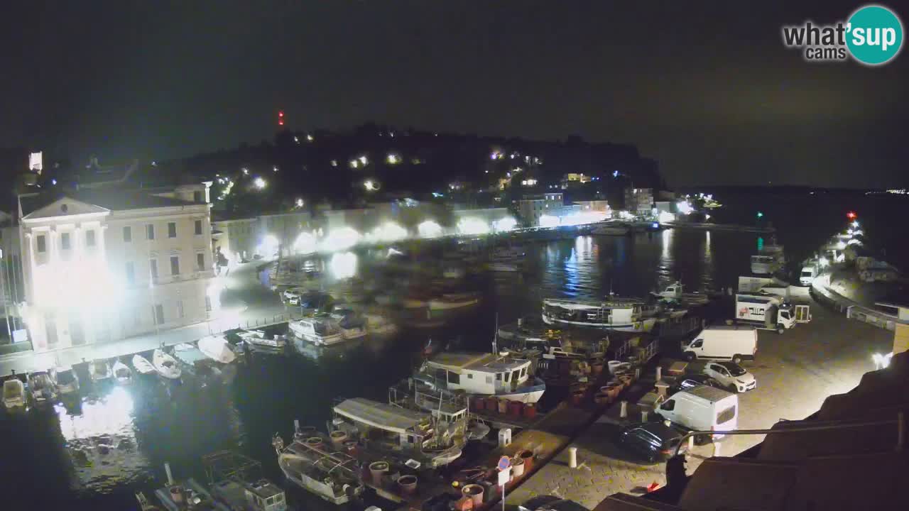 Live-Webcam aus Piran “Mandrač” – Erstaunliche Live-Ansicht von Villa Piranesi