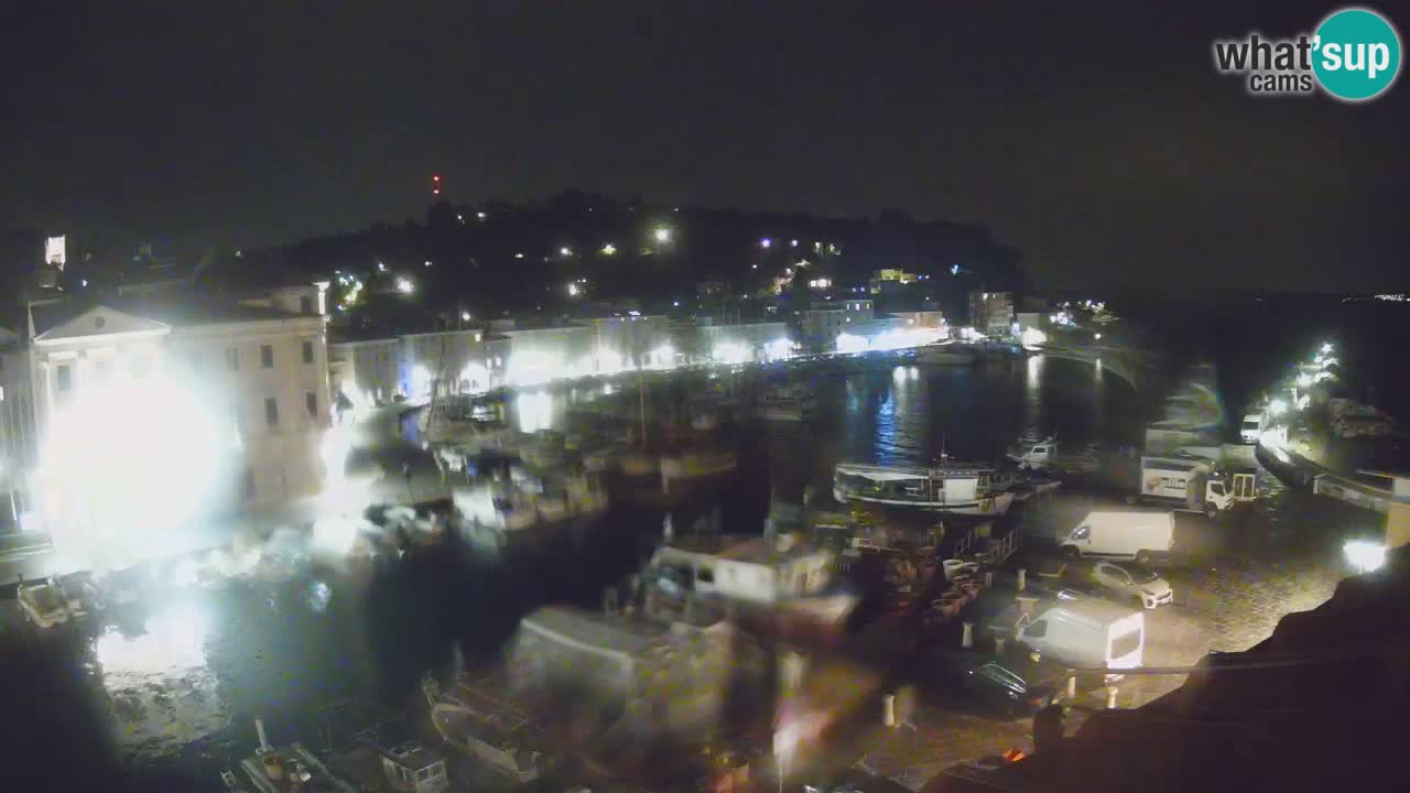 Cámara web en vivo desde Piran “Mandrač” – Increíble vista en vivo desde Villa Piranesi