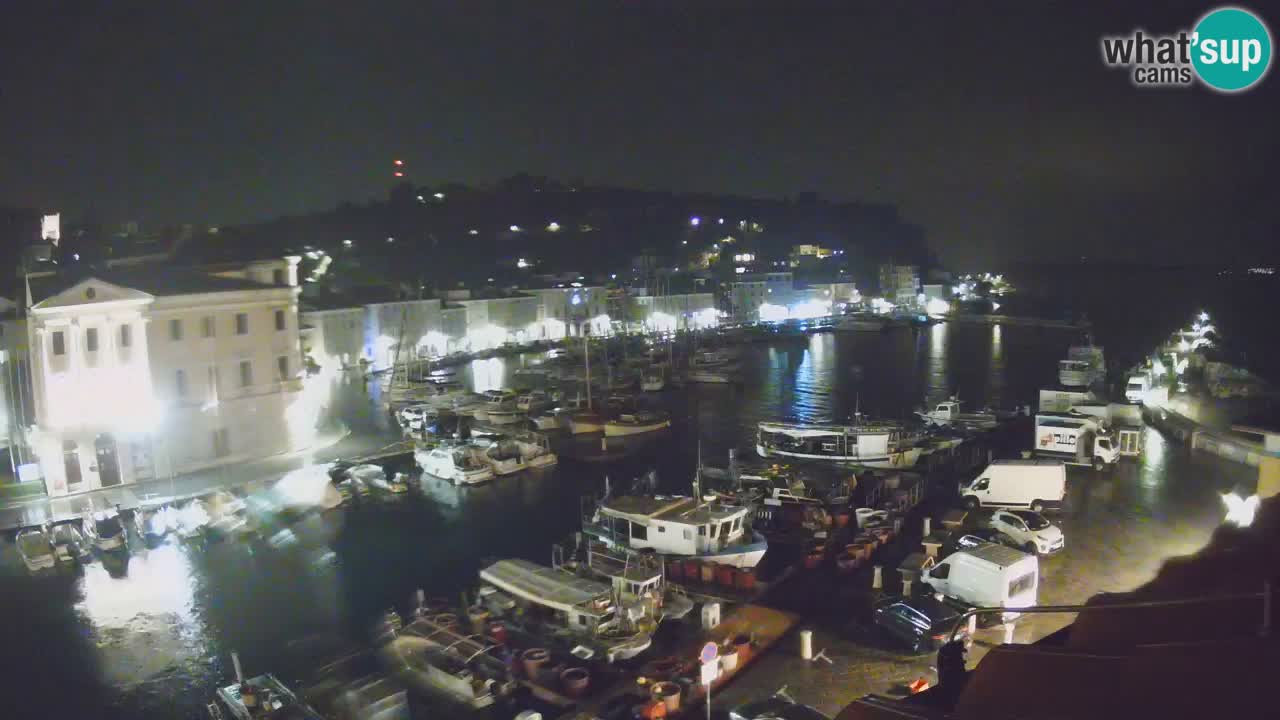 Live webcam from Piran “Mandrač” – Amazing live view from Villa Piranesi