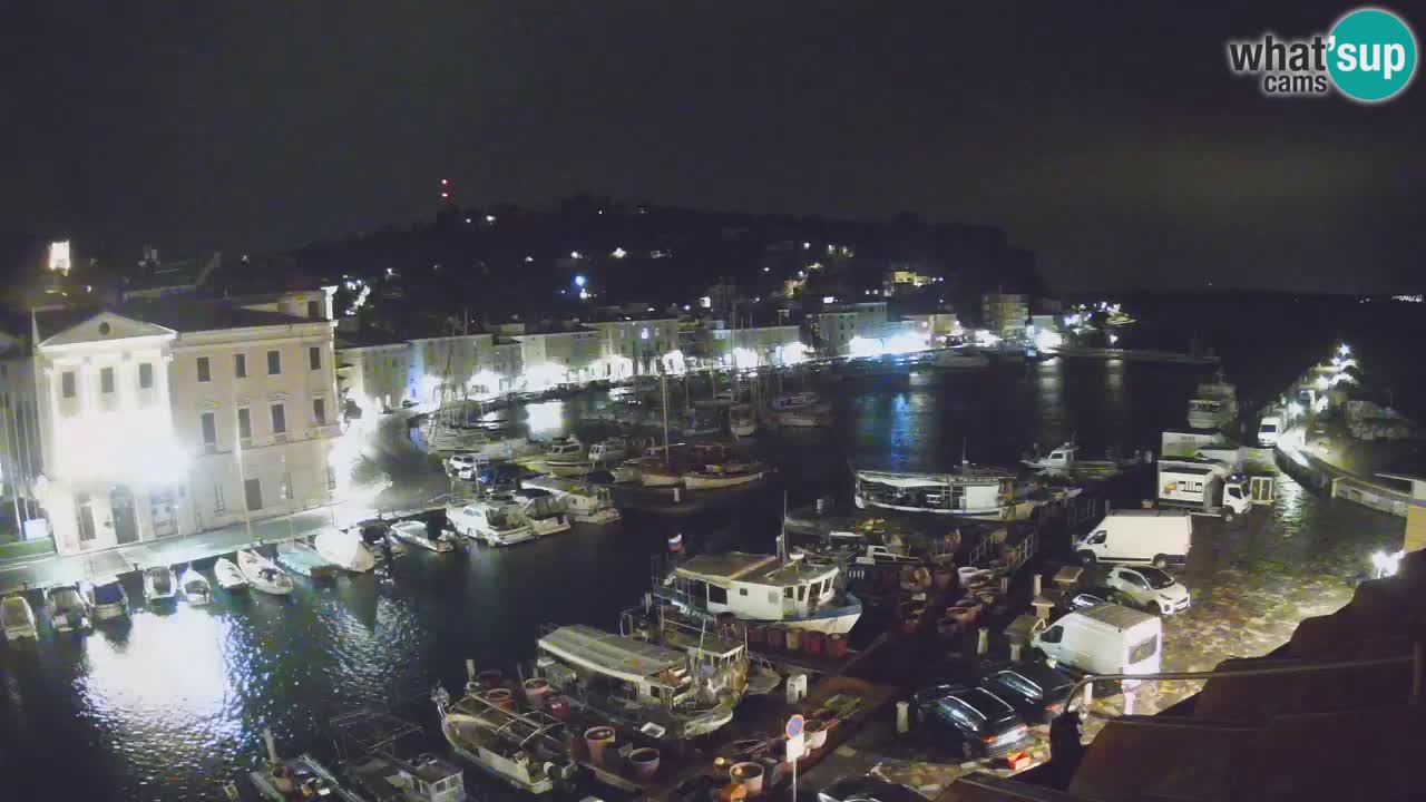 Live webcam from Piran “Mandrač” – Amazing live view from Villa Piranesi
