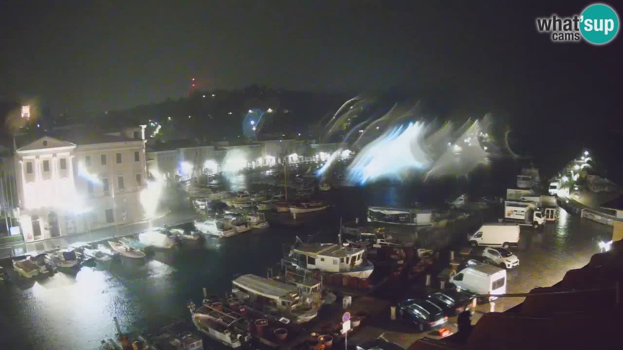 Live webcam from Piran “Mandrač” – Amazing live view from Villa Piranesi