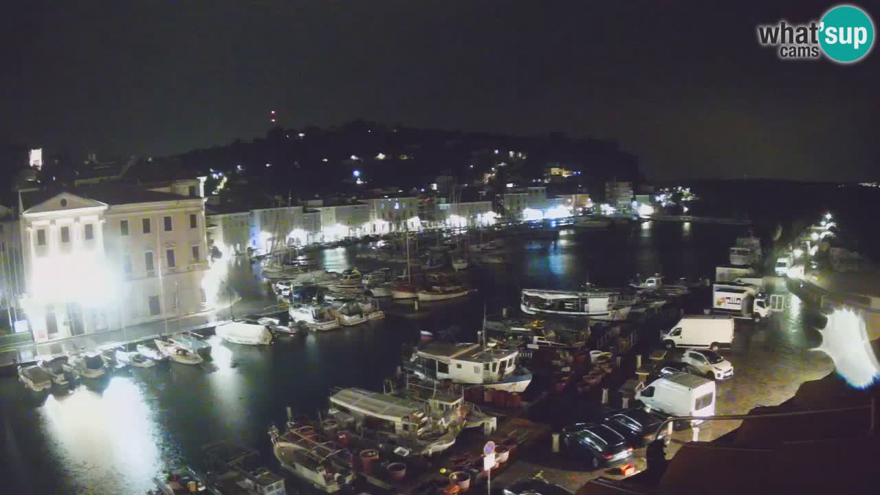 Live webcam da Pirano “Mandrač” – Splendida vista live da Villa Piranesi