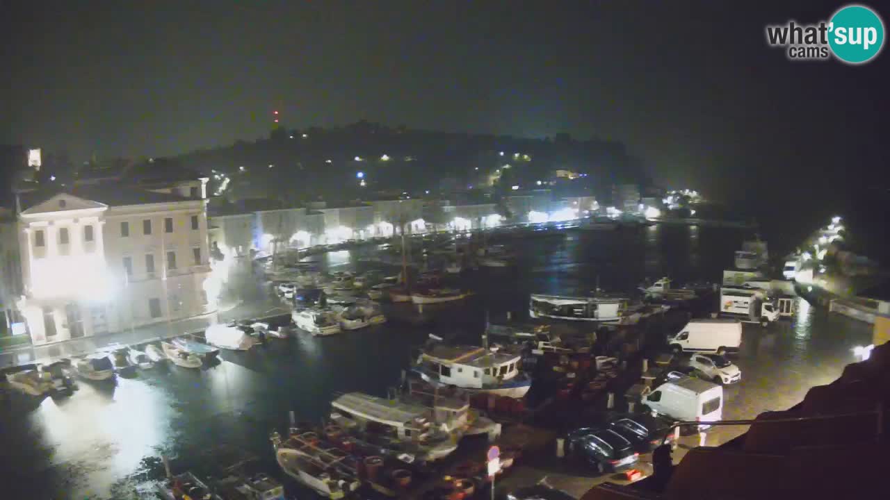 Live webcam from Piran “Mandrač” – Amazing live view from Villa Piranesi