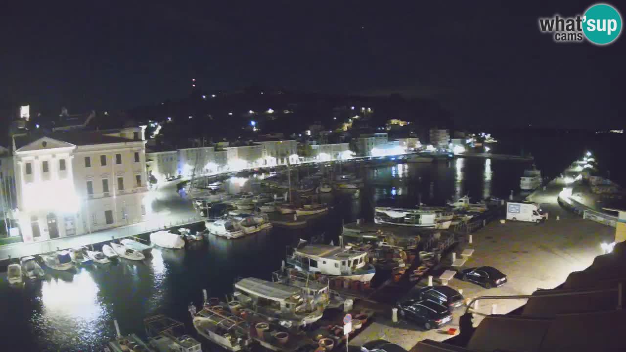 Live webcam from Piran “Mandrač” – Amazing live view from Villa Piranesi