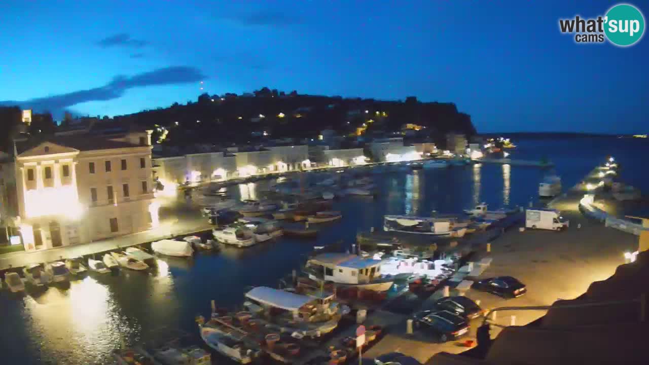 Live webcam from Piran “Mandrač” – Amazing live view from Villa Piranesi