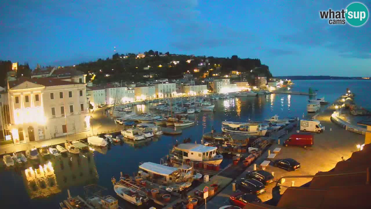 Cámara web en vivo desde Piran “Mandrač” – Increíble vista en vivo desde Villa Piranesi