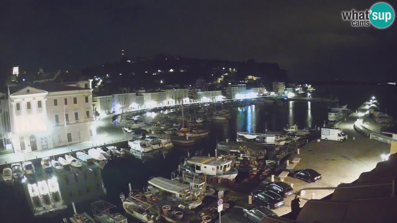 Live webcam from Piran “Mandrač” – Amazing live view from Villa Piranesi