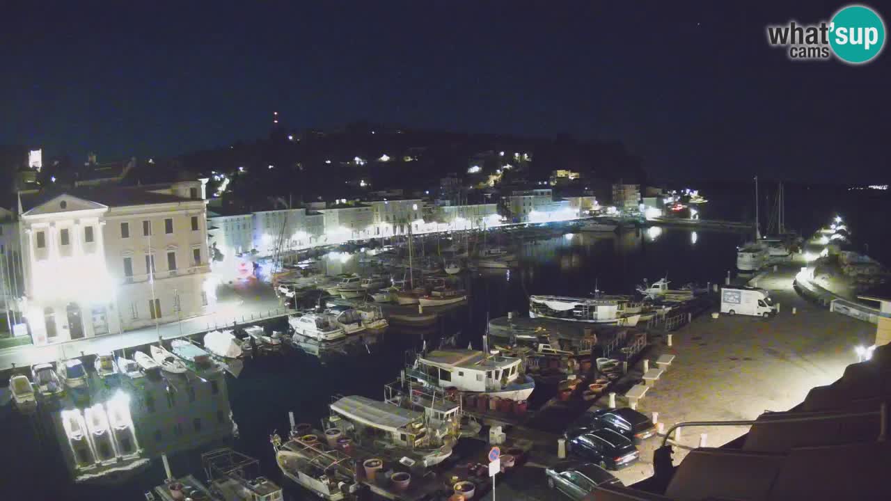 Live webcam from Piran “Mandrač” – Amazing live view from Villa Piranesi