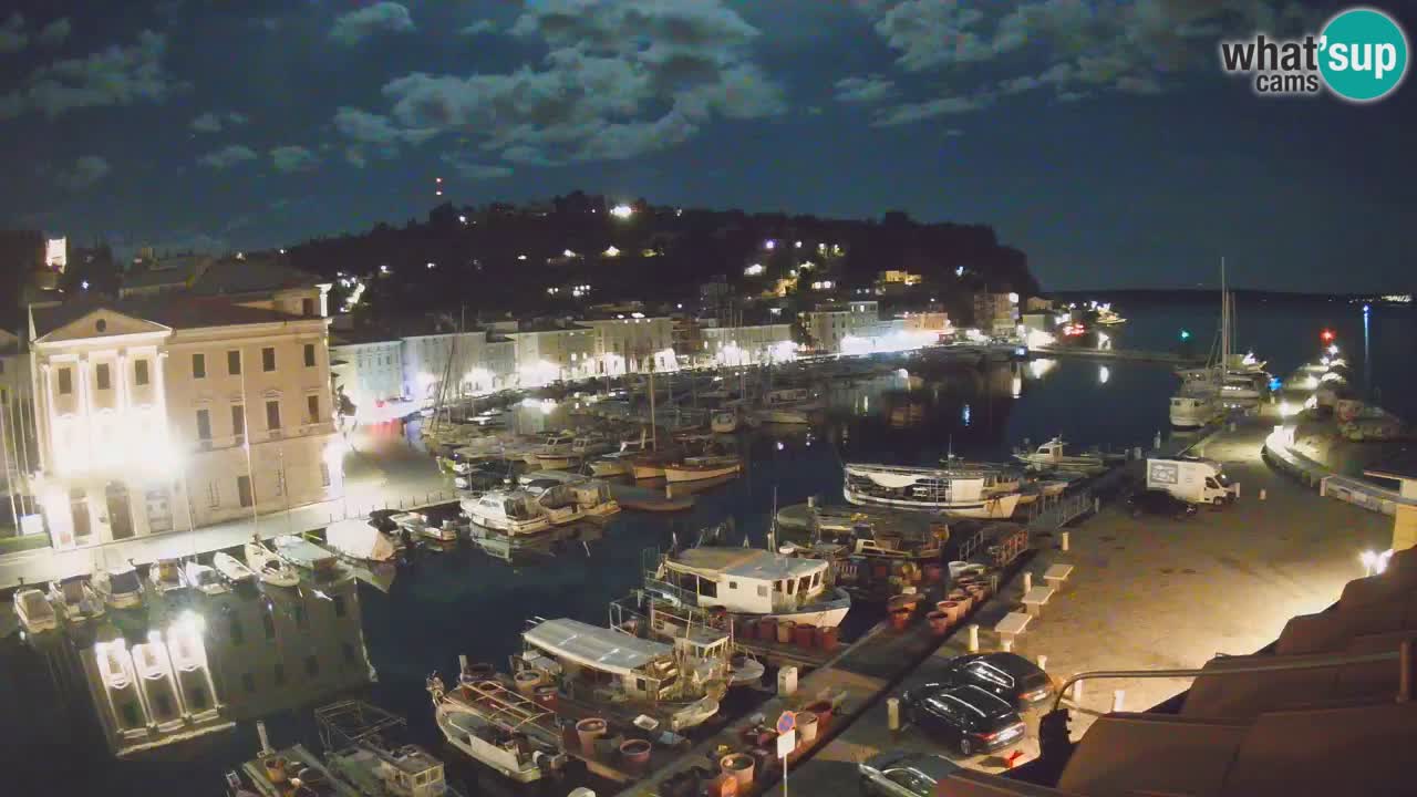 Live webcam da Pirano “Mandrač” – Splendida vista live da Villa Piranesi