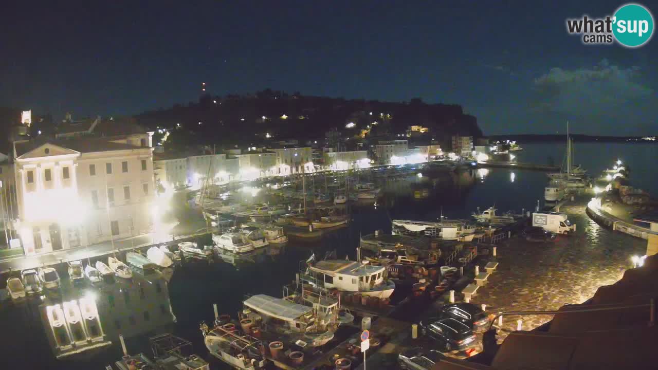 Cámara web en vivo desde Piran “Mandrač” – Increíble vista en vivo desde Villa Piranesi