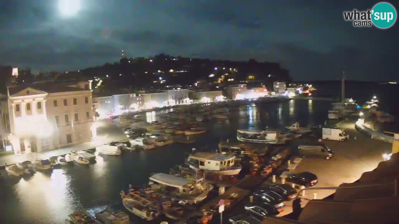 Cámara web en vivo desde Piran “Mandrač” – Increíble vista en vivo desde Villa Piranesi