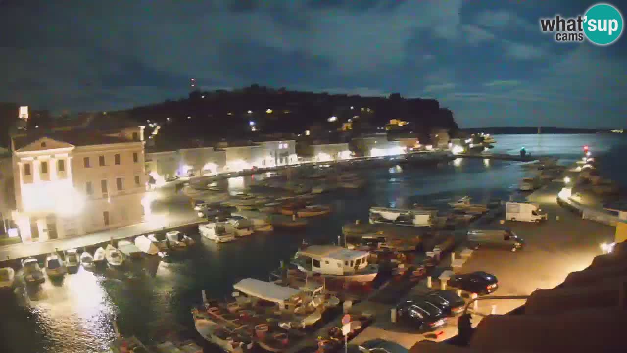 Live-Webcam aus Piran “Mandrač” – Erstaunliche Live-Ansicht von Villa Piranesi