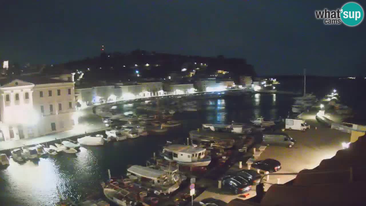 Live webcam from Piran “Mandrač” – Amazing live view from Villa Piranesi