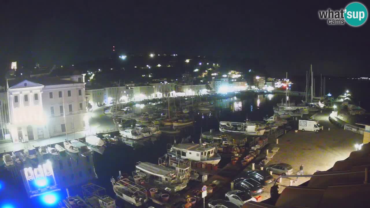 Web kamera uživo iz Pirana “Mandrač” – Nevjerojatan pogled uživo iz Ville Piranesi