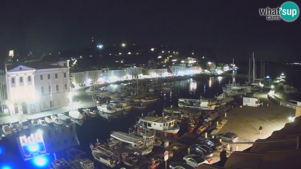 Live webcam from Piran “Mandrač” – Amazing live view from Villa Piranesi