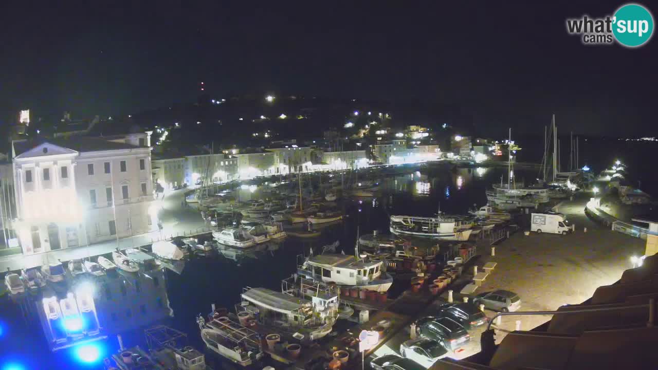 Live-Webcam aus Piran “Mandrač” – Erstaunliche Live-Ansicht von Villa Piranesi