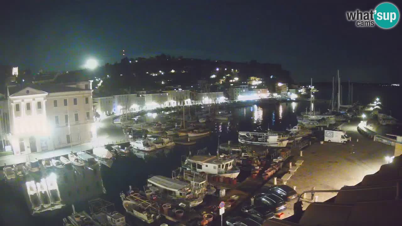 Live-Webcam aus Piran “Mandrač” – Erstaunliche Live-Ansicht von Villa Piranesi