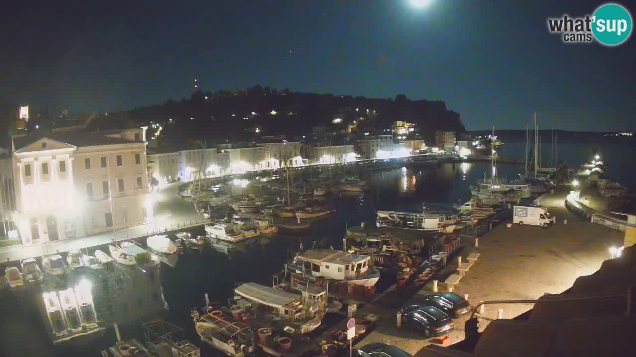 Live-Webcam aus Piran “Mandrač” – Erstaunliche Live-Ansicht von Villa Piranesi