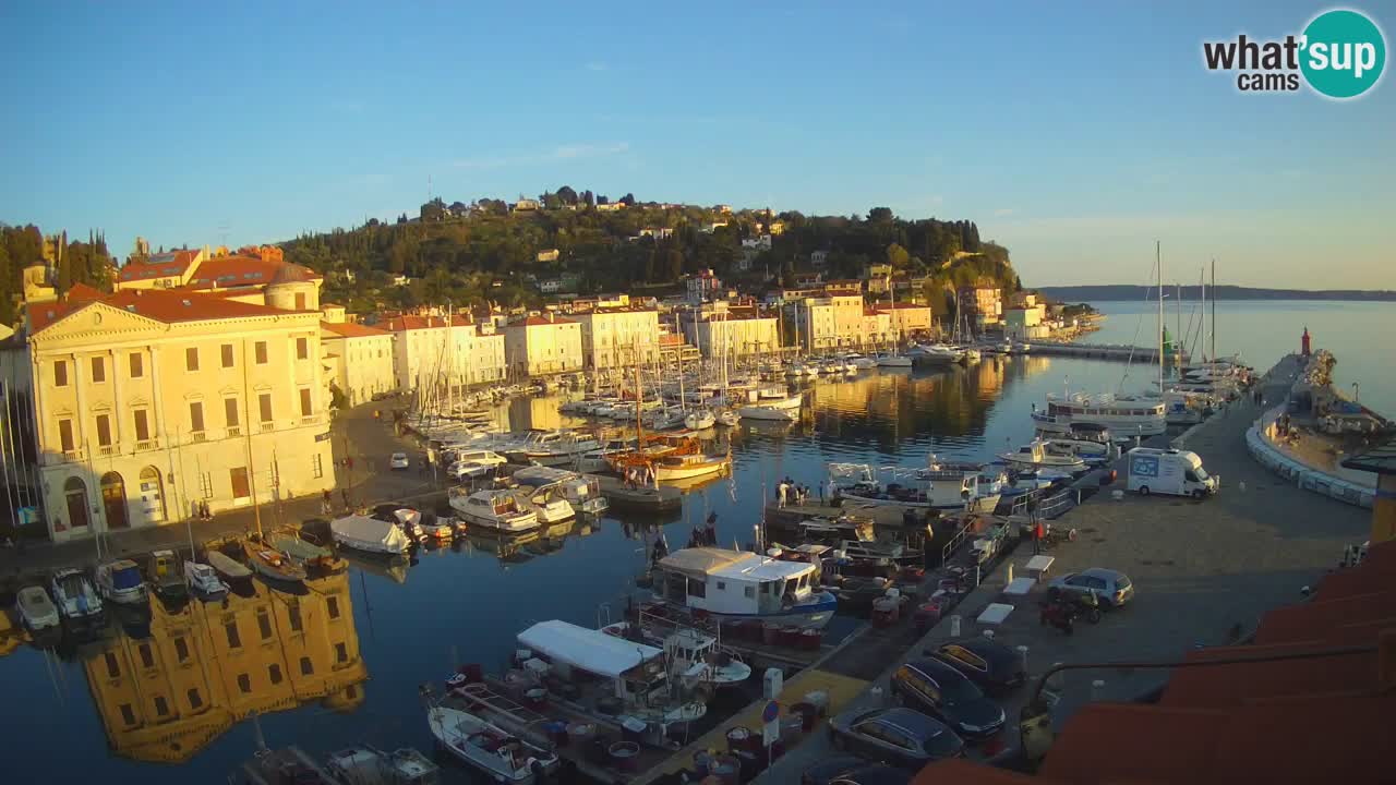 Web kamera uživo iz Pirana “Mandrač” – Nevjerojatan pogled uživo iz Ville Piranesi