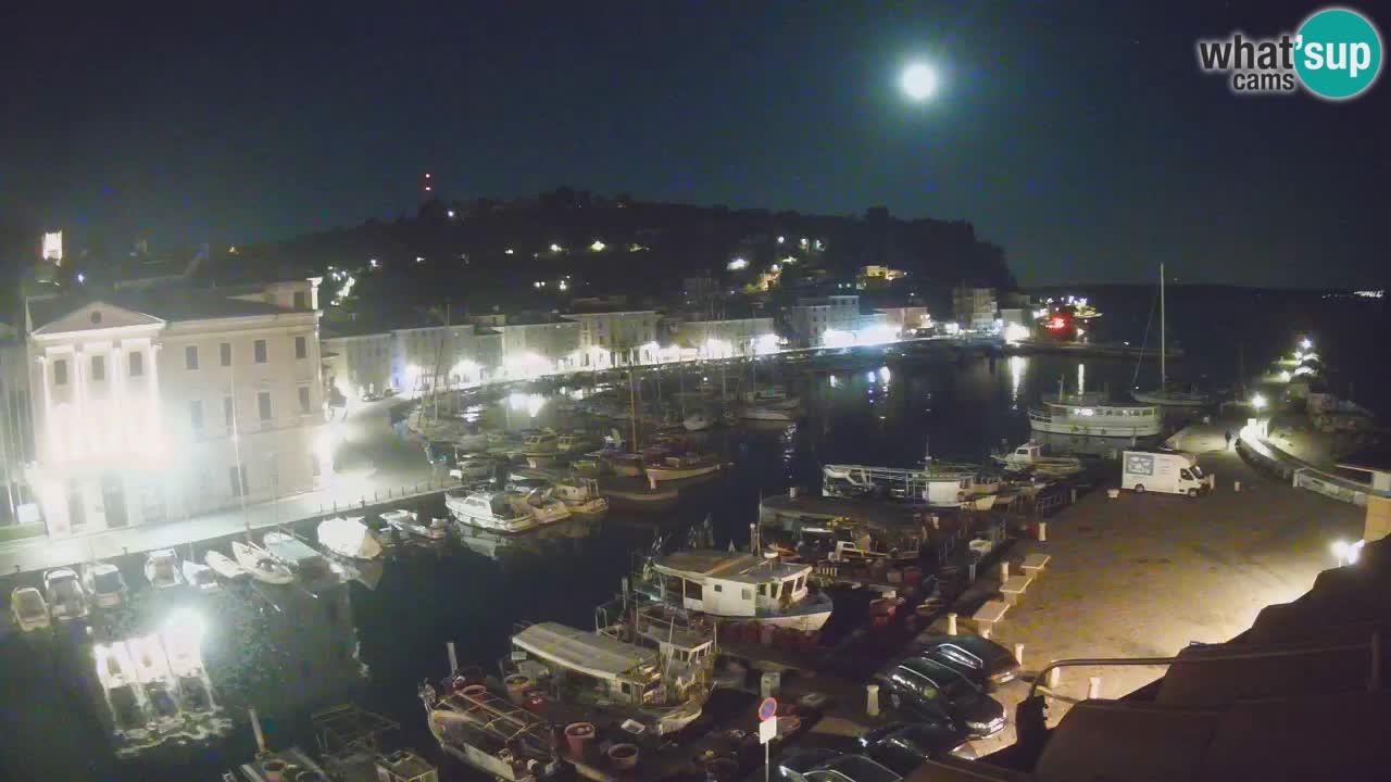 Live webcam from Piran “Mandrač” – Amazing live view from Villa Piranesi