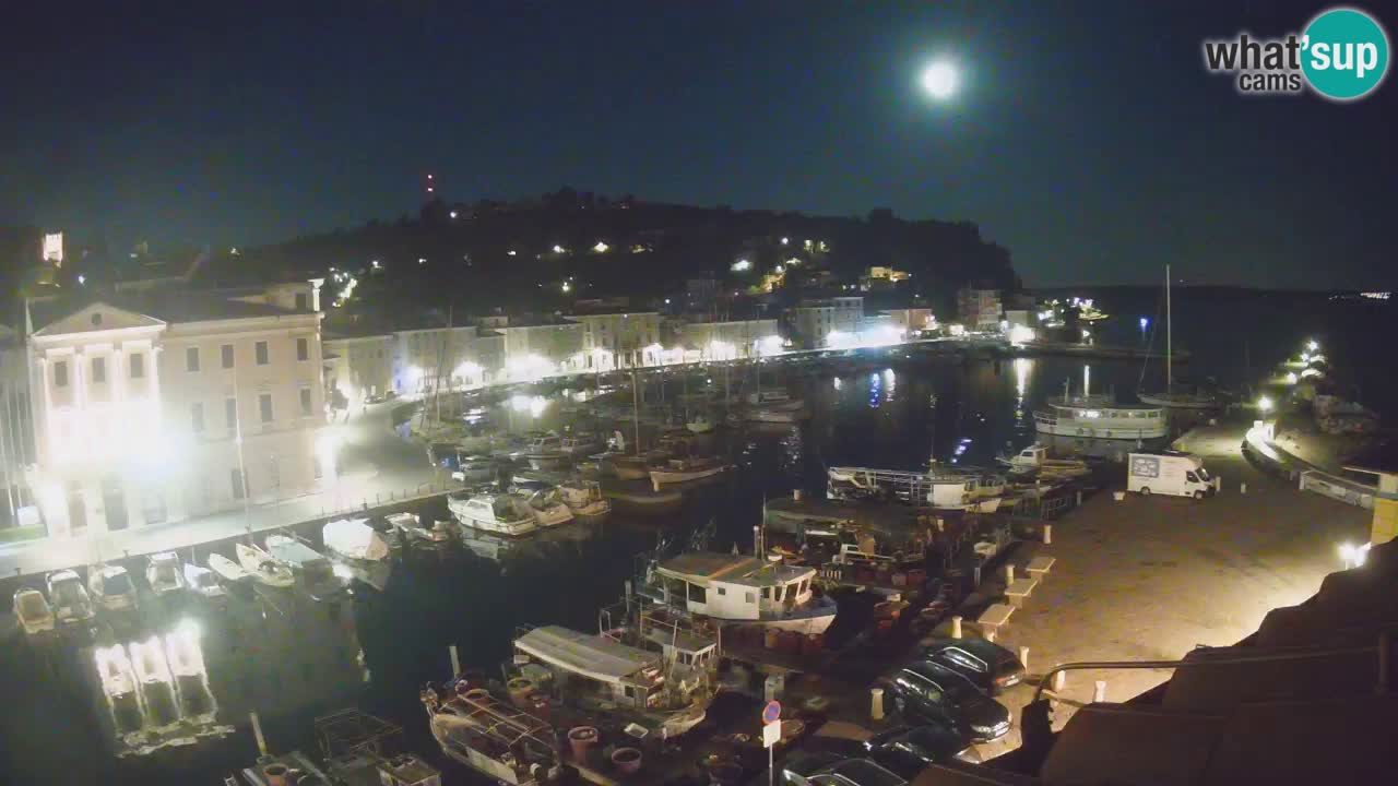 Live webcam from Piran “Mandrač” – Amazing live view from Villa Piranesi