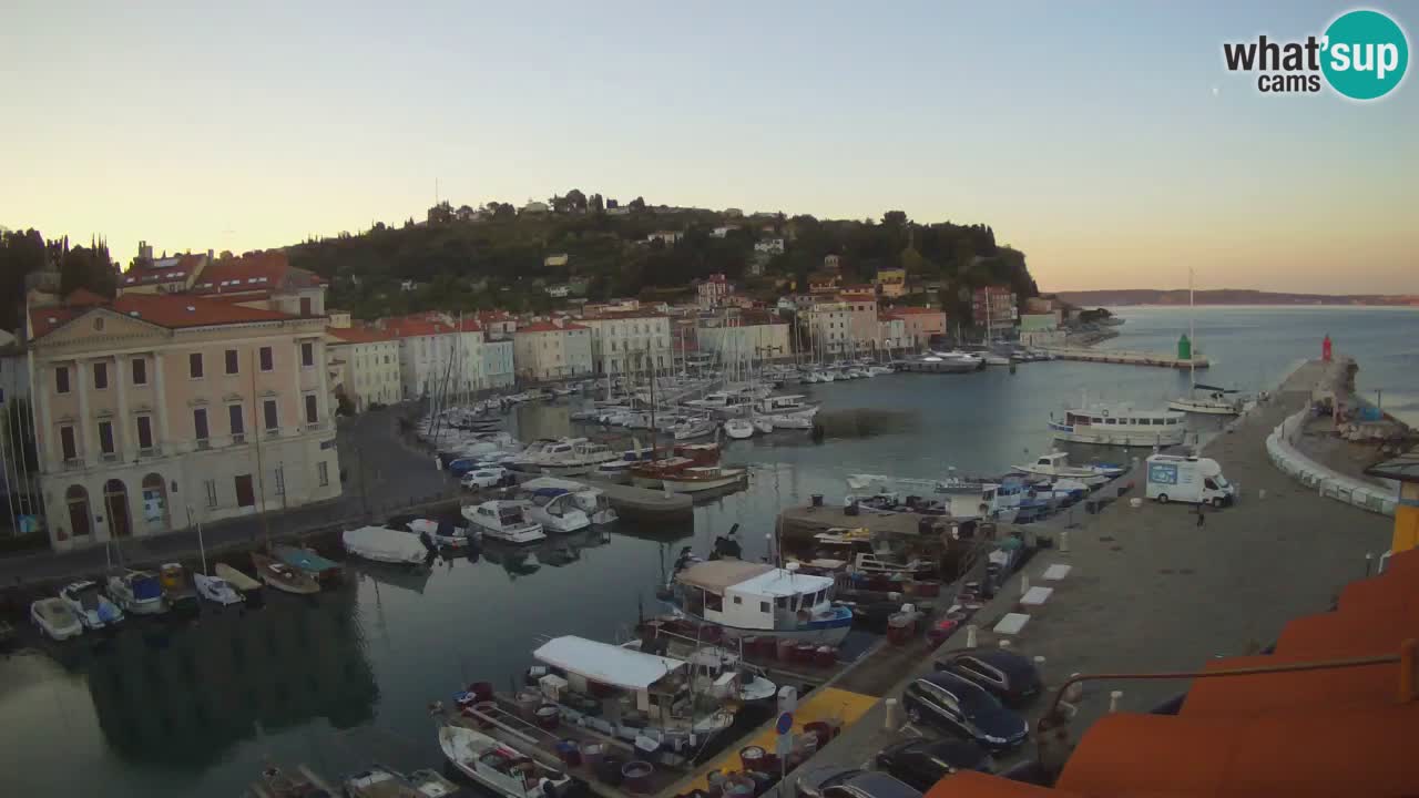 Cámara web en vivo desde Piran “Mandrač” – Increíble vista en vivo desde Villa Piranesi
