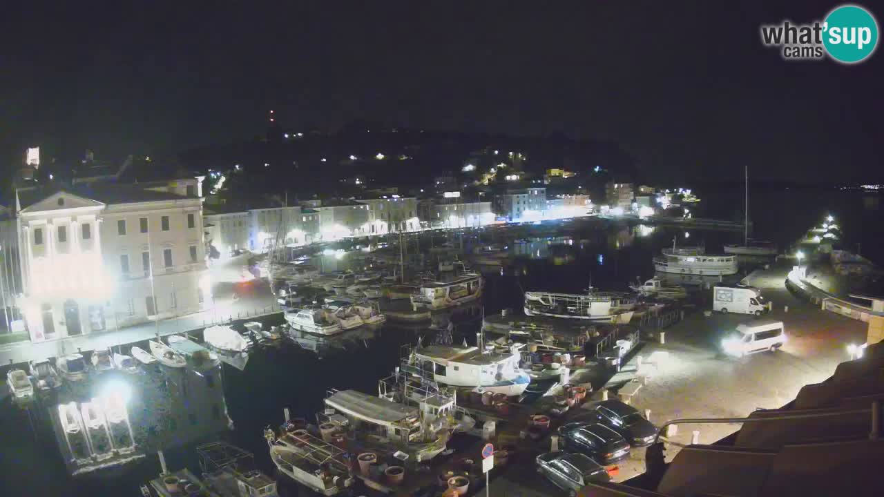Live webcam from Piran “Mandrač” – Amazing live view from Villa Piranesi