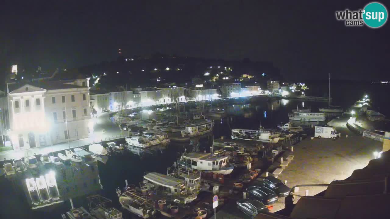 Live-Webcam aus Piran “Mandrač” – Erstaunliche Live-Ansicht von Villa Piranesi