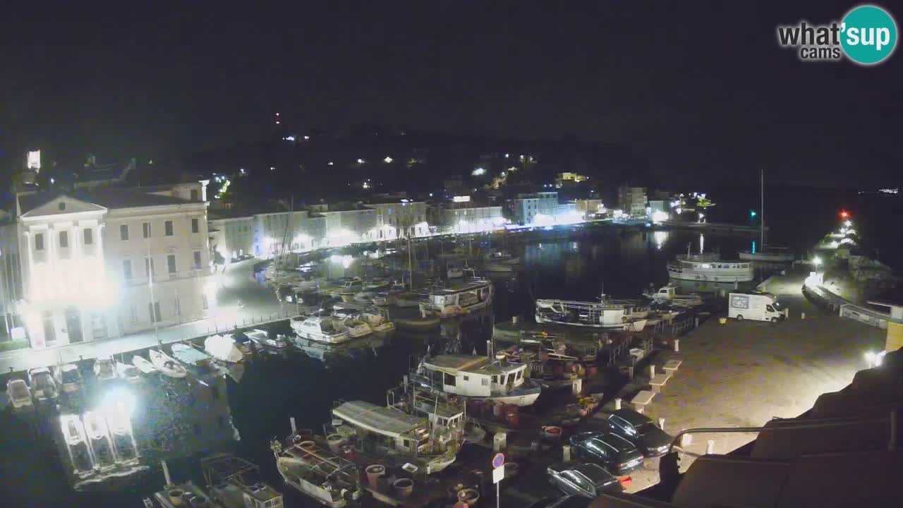 Live webcam from Piran “Mandrač” – Amazing live view from Villa Piranesi