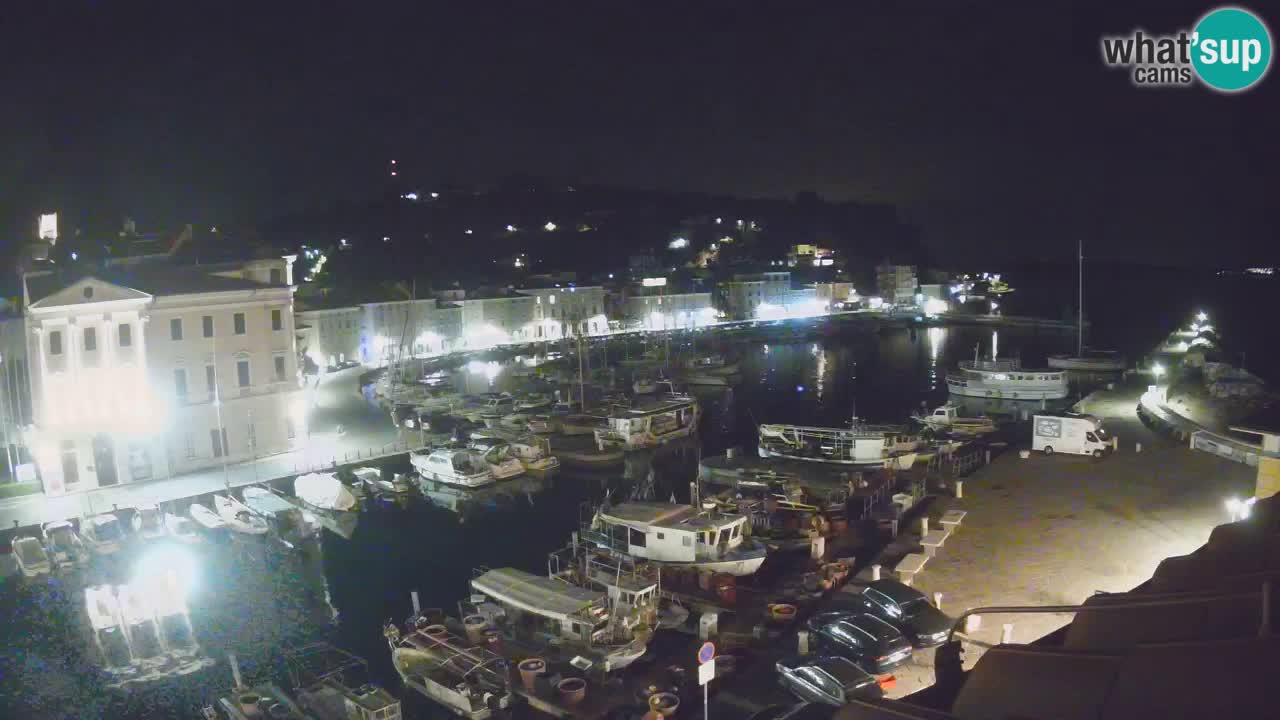 Live-Webcam aus Piran “Mandrač” – Erstaunliche Live-Ansicht von Villa Piranesi