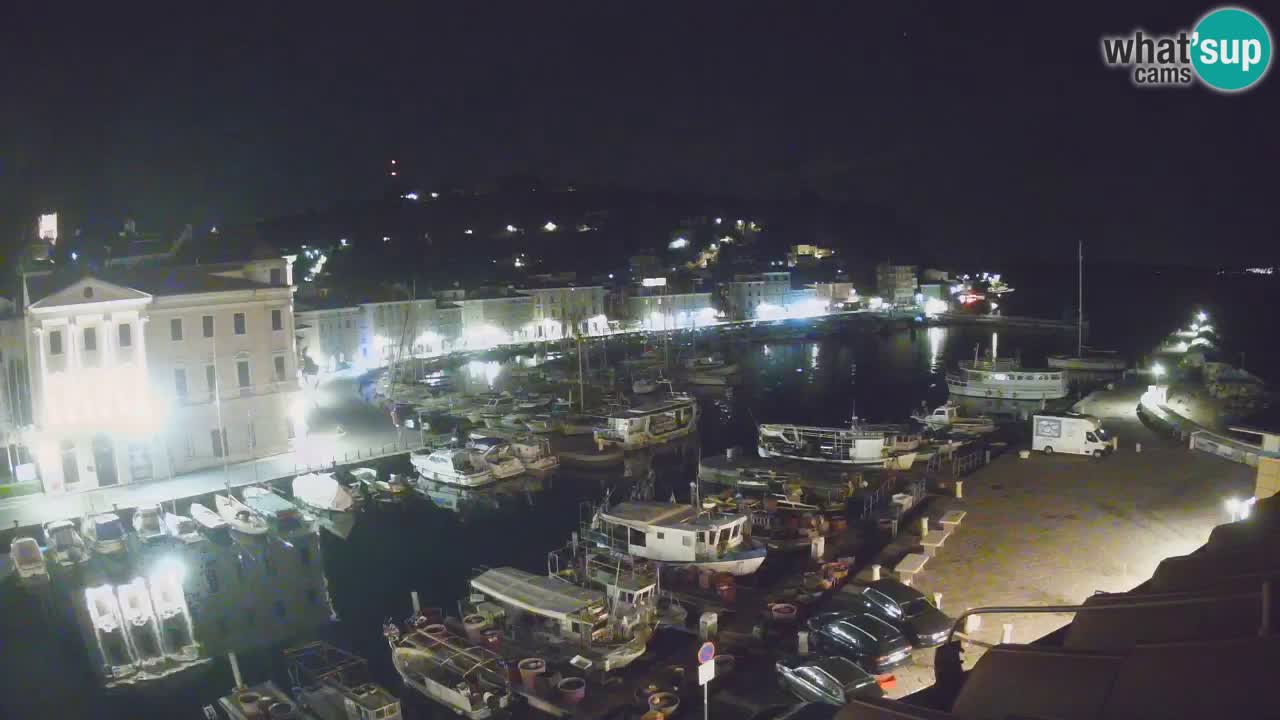 Live-Webcam aus Piran “Mandrač” – Erstaunliche Live-Ansicht von Villa Piranesi