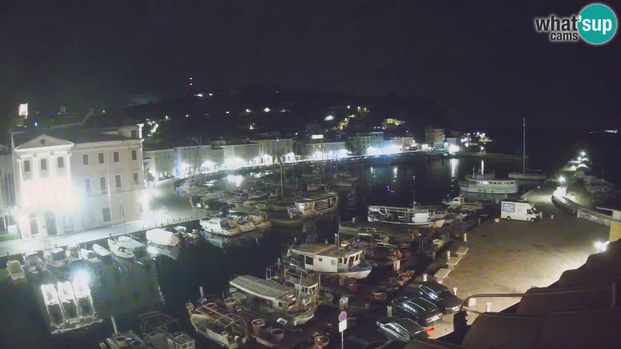 Live webcam from Piran “Mandrač” – Amazing live view from Villa Piranesi